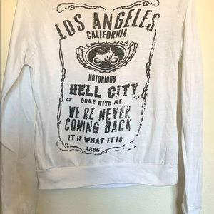 LA Hell City Long Sleeve Tee Shirt. Small